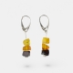 Natural baltic amber earrings